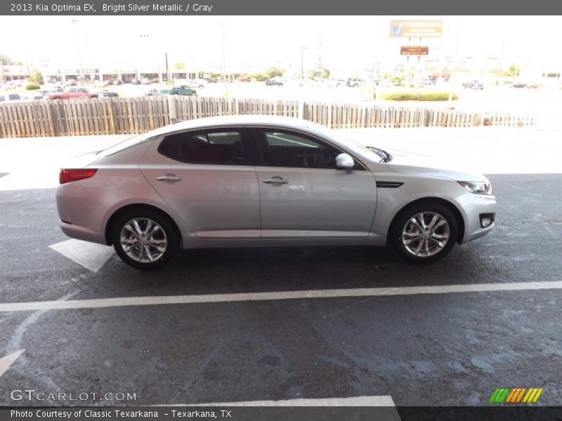 Bright Silver Metallic / Gray 2013 Kia Optima EX