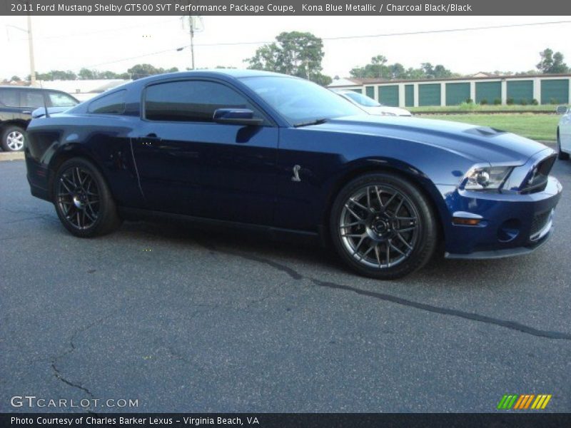  2011 Mustang Shelby GT500 SVT Performance Package Coupe Kona Blue Metallic