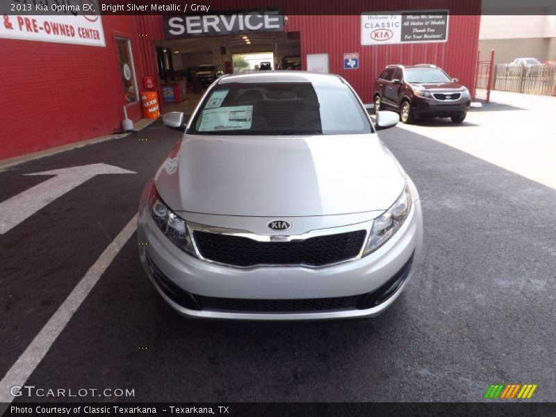 Bright Silver Metallic / Gray 2013 Kia Optima EX