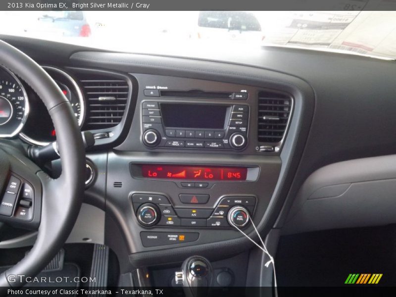 Bright Silver Metallic / Gray 2013 Kia Optima EX