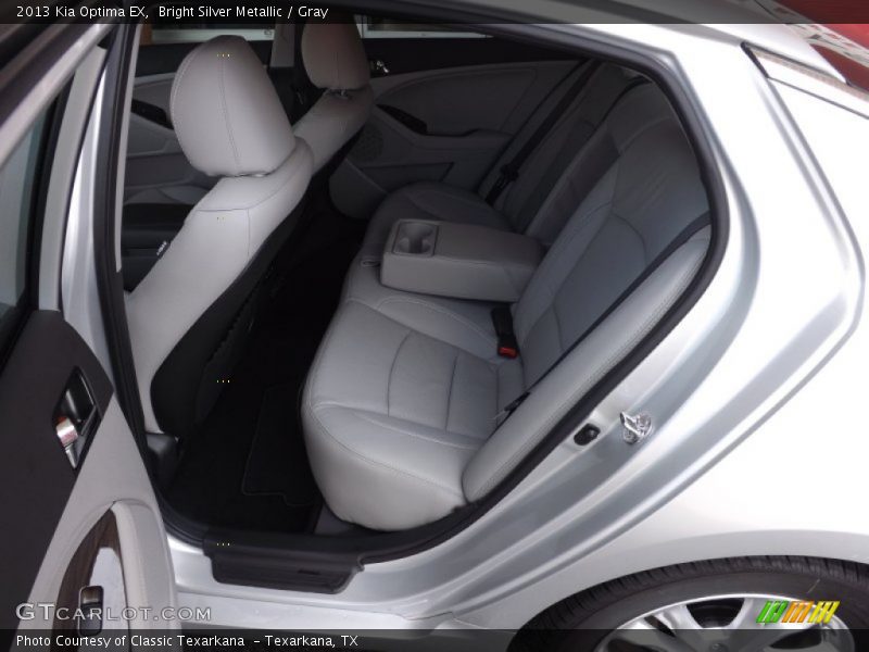 Bright Silver Metallic / Gray 2013 Kia Optima EX