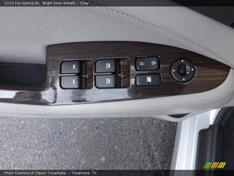 Bright Silver Metallic / Gray 2013 Kia Optima EX