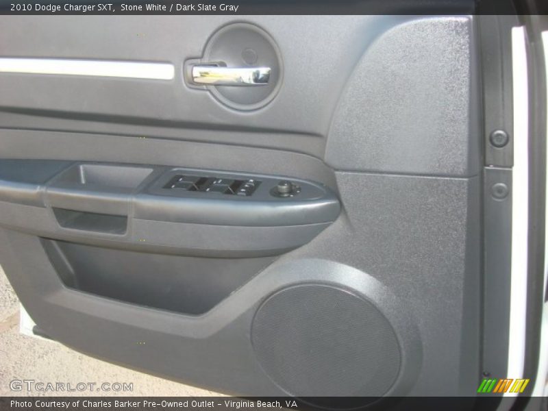 Stone White / Dark Slate Gray 2010 Dodge Charger SXT