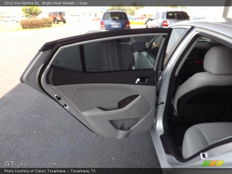 Bright Silver Metallic / Gray 2013 Kia Optima EX