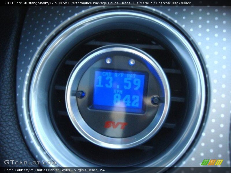  2011 Mustang Shelby GT500 SVT Performance Package Coupe Shelby GT500 SVT Performance Package Coupe Gauges