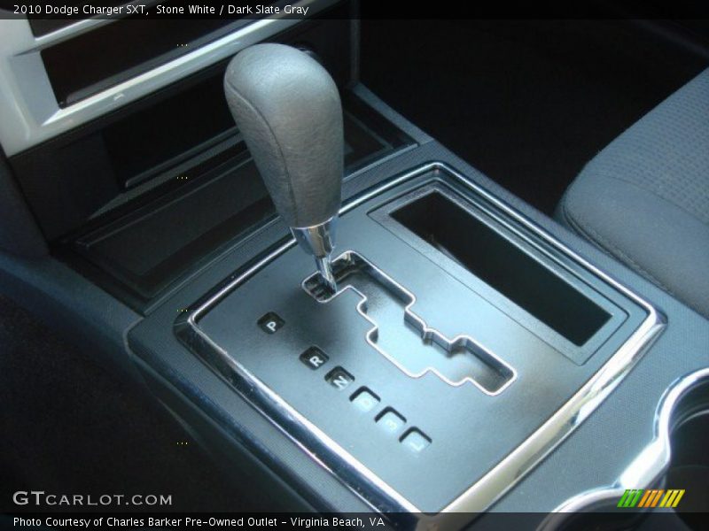 Stone White / Dark Slate Gray 2010 Dodge Charger SXT