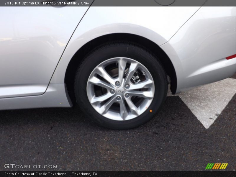 Bright Silver Metallic / Gray 2013 Kia Optima EX