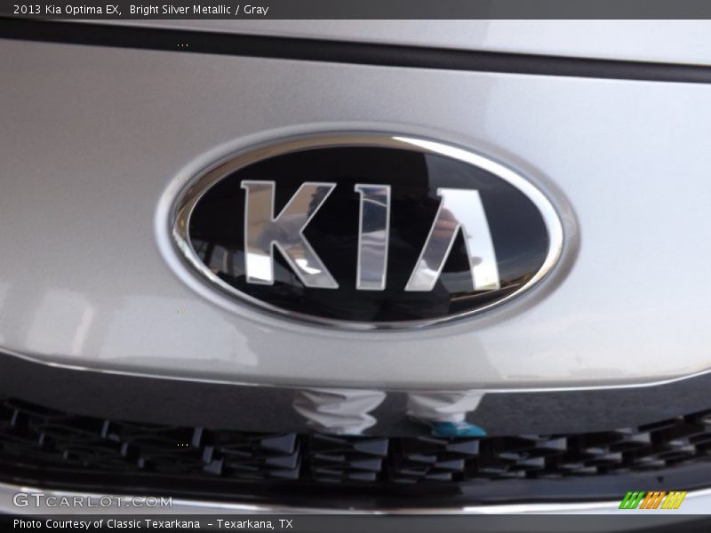 Bright Silver Metallic / Gray 2013 Kia Optima EX