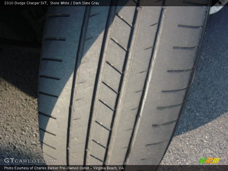 Stone White / Dark Slate Gray 2010 Dodge Charger SXT