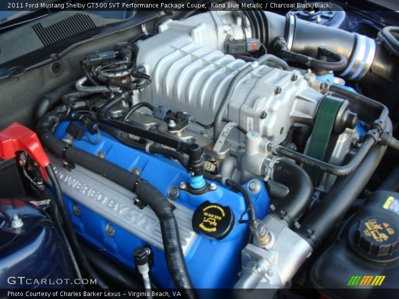  2011 Mustang Shelby GT500 SVT Performance Package Coupe Engine - 5.4 Liter SVT Supercharged DOHC 32-Valve V8