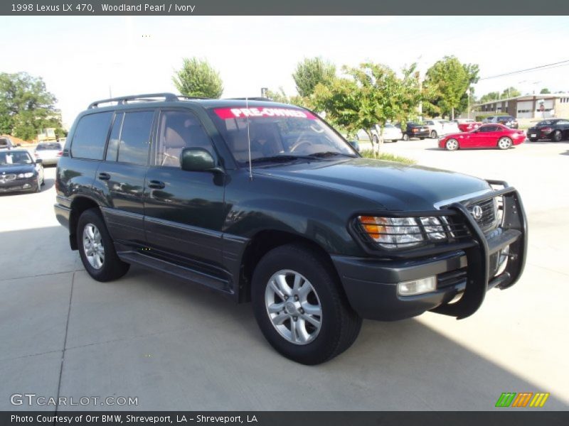 Woodland Pearl / Ivory 1998 Lexus LX 470