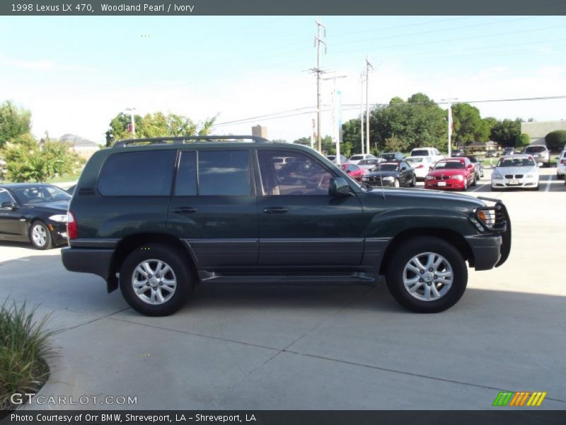 Woodland Pearl / Ivory 1998 Lexus LX 470