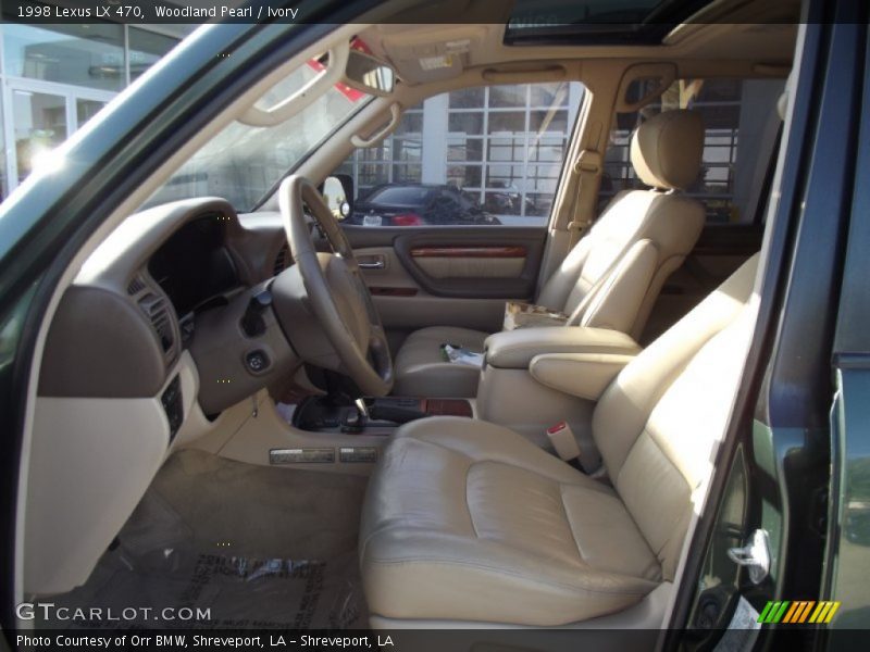 Woodland Pearl / Ivory 1998 Lexus LX 470