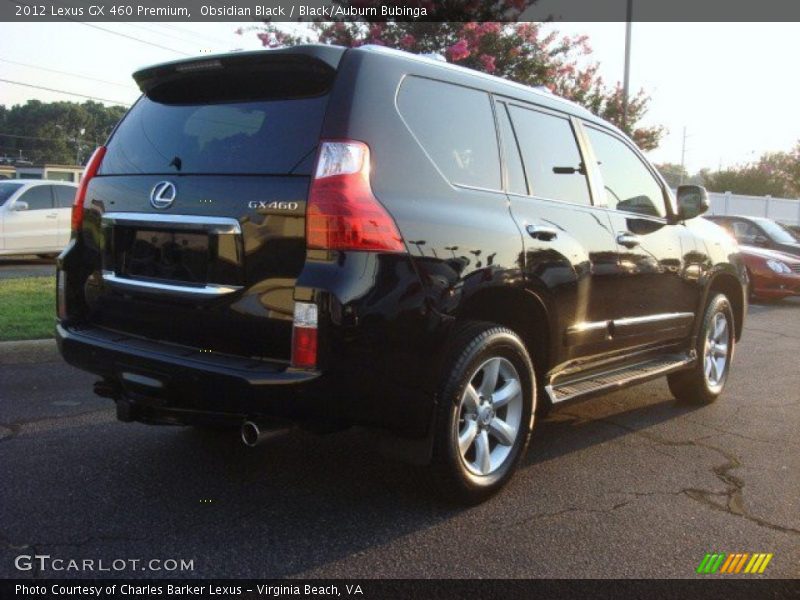 Obsidian Black / Black/Auburn Bubinga 2012 Lexus GX 460 Premium