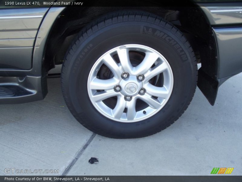 Woodland Pearl / Ivory 1998 Lexus LX 470