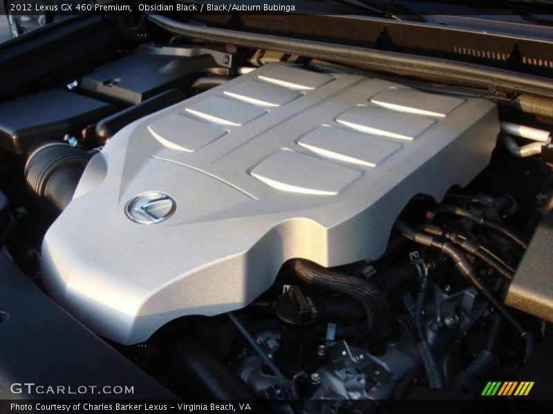 Obsidian Black / Black/Auburn Bubinga 2012 Lexus GX 460 Premium