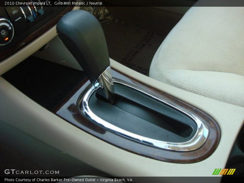 Gold Mist Metallic / Neutral 2010 Chevrolet Impala LT