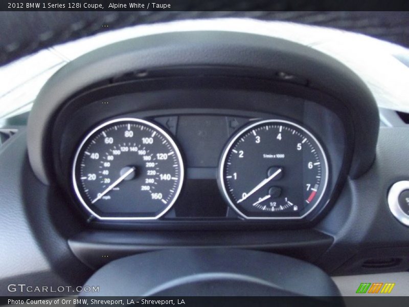  2012 1 Series 128i Coupe 128i Coupe Gauges