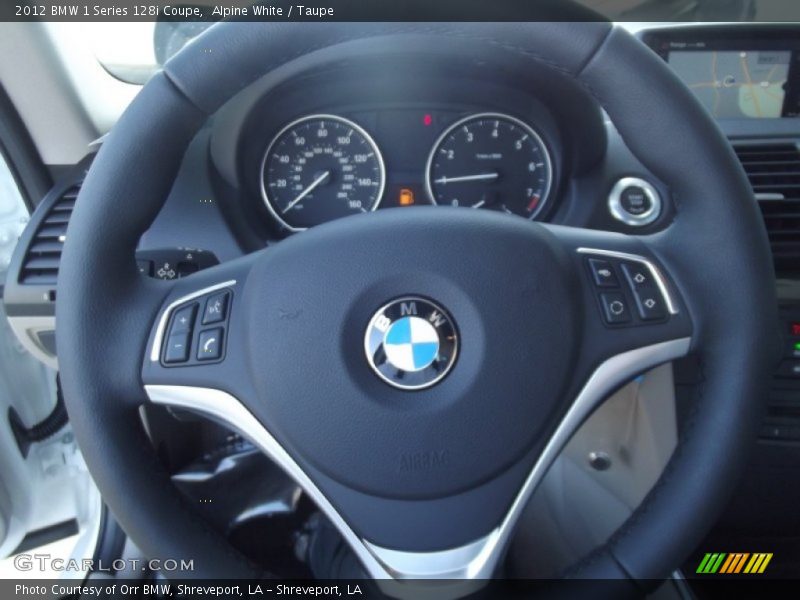  2012 1 Series 128i Coupe Steering Wheel