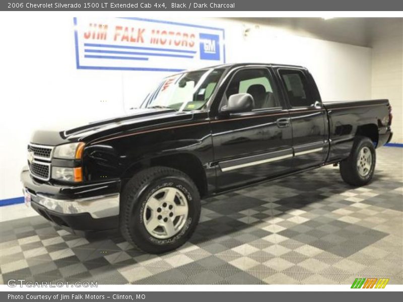Black / Dark Charcoal 2006 Chevrolet Silverado 1500 LT Extended Cab 4x4