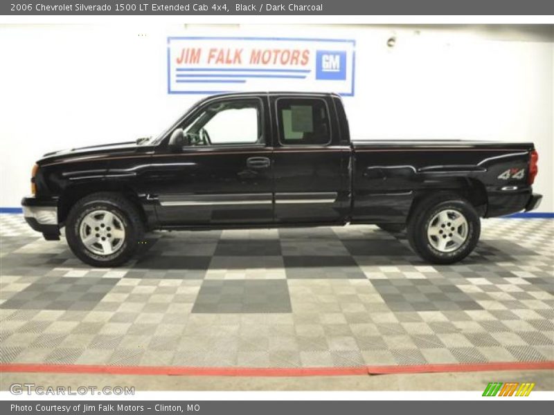 Black / Dark Charcoal 2006 Chevrolet Silverado 1500 LT Extended Cab 4x4