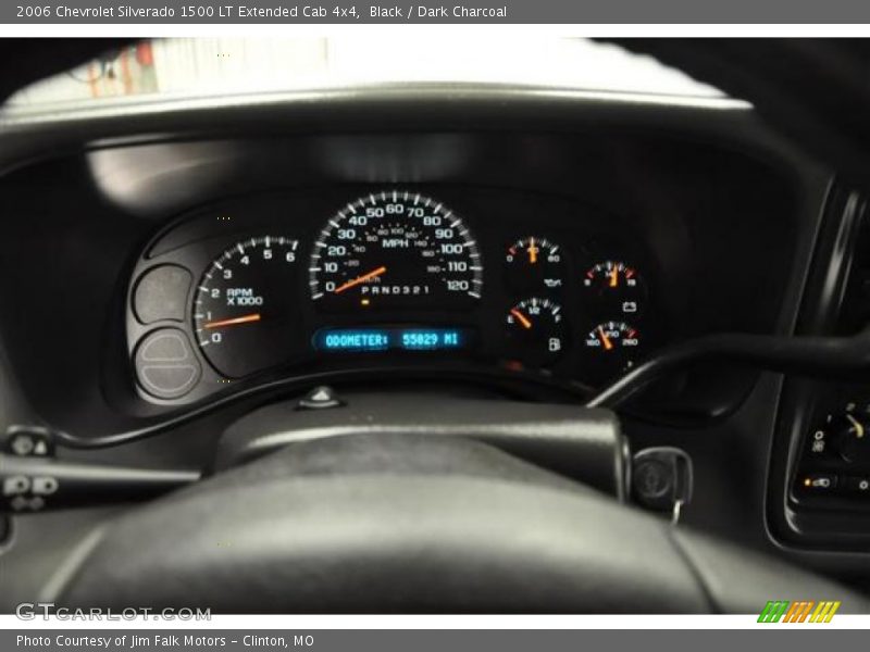Black / Dark Charcoal 2006 Chevrolet Silverado 1500 LT Extended Cab 4x4