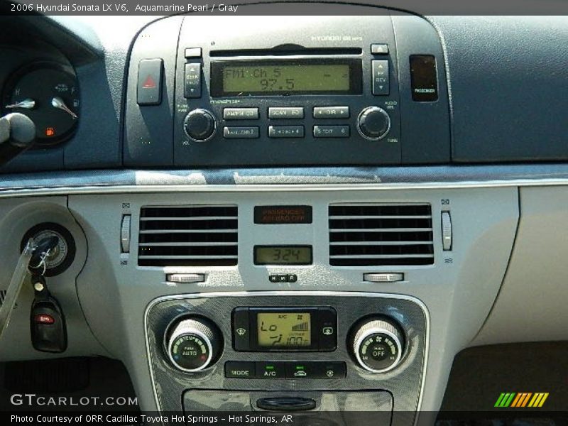 Controls of 2006 Sonata LX V6