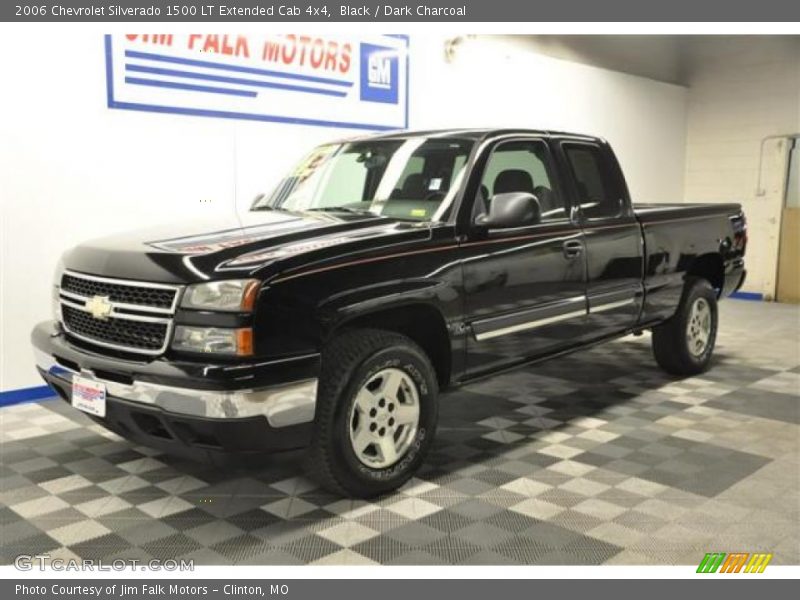 Black / Dark Charcoal 2006 Chevrolet Silverado 1500 LT Extended Cab 4x4