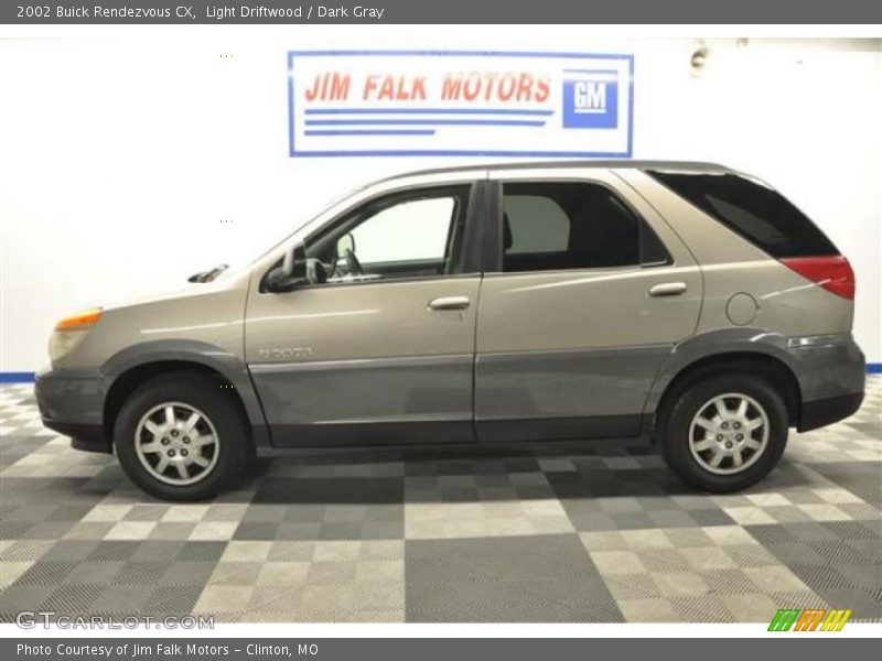 Light Driftwood / Dark Gray 2002 Buick Rendezvous CX