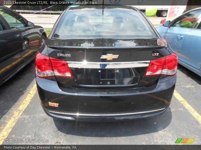 Black Granite Metallic / Jet Black 2011 Chevrolet Cruze LTZ/RS