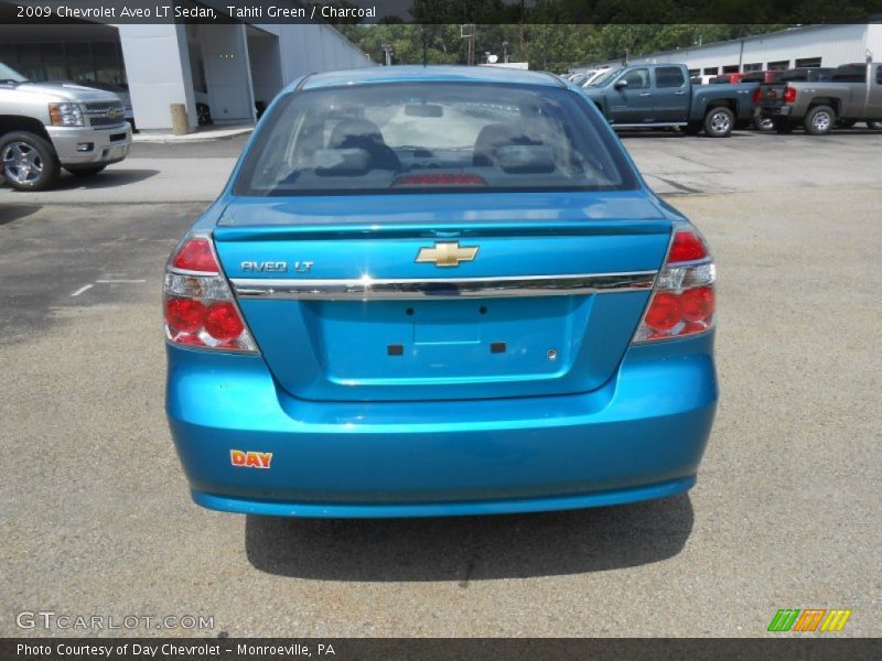 Tahiti Green / Charcoal 2009 Chevrolet Aveo LT Sedan
