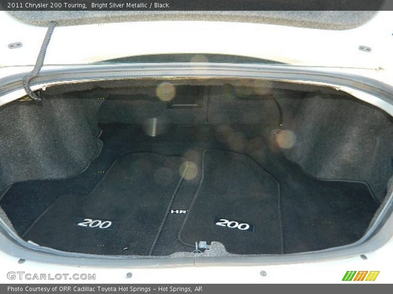 Bright Silver Metallic / Black 2011 Chrysler 200 Touring