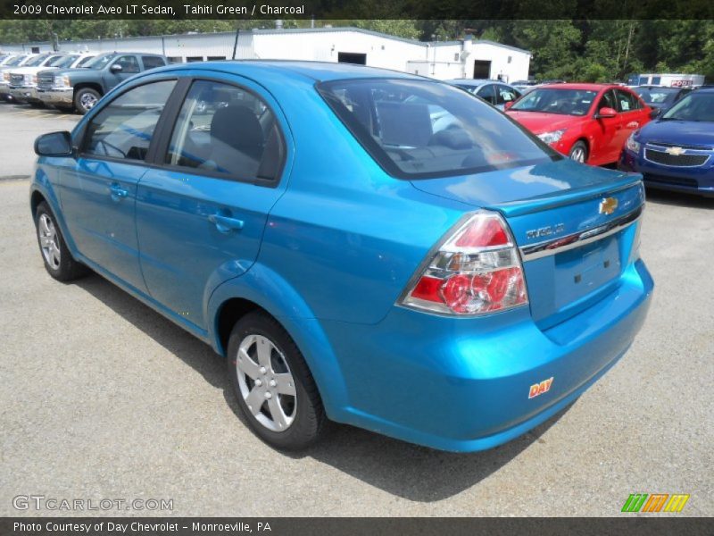 Tahiti Green / Charcoal 2009 Chevrolet Aveo LT Sedan