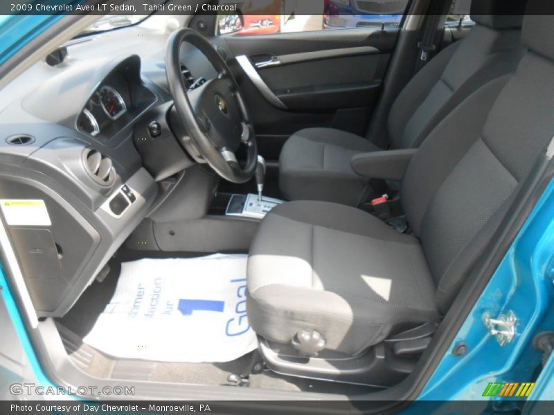 Tahiti Green / Charcoal 2009 Chevrolet Aveo LT Sedan