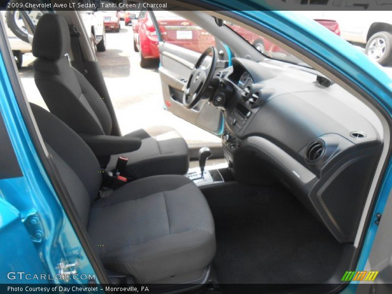 Tahiti Green / Charcoal 2009 Chevrolet Aveo LT Sedan