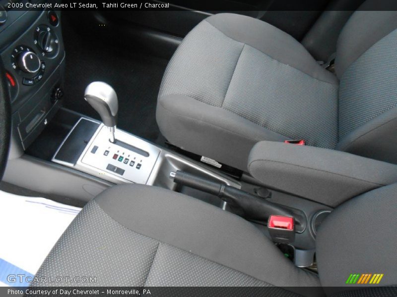 Tahiti Green / Charcoal 2009 Chevrolet Aveo LT Sedan