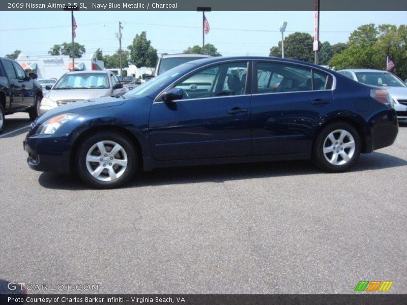 Navy Blue Metallic / Charcoal 2009 Nissan Altima 2.5 SL