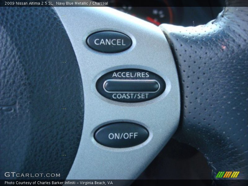 Navy Blue Metallic / Charcoal 2009 Nissan Altima 2.5 SL