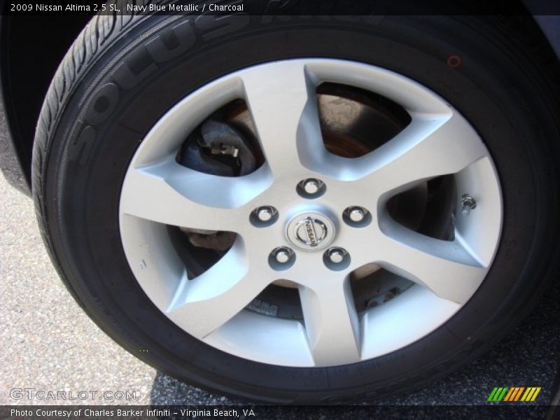 Navy Blue Metallic / Charcoal 2009 Nissan Altima 2.5 SL