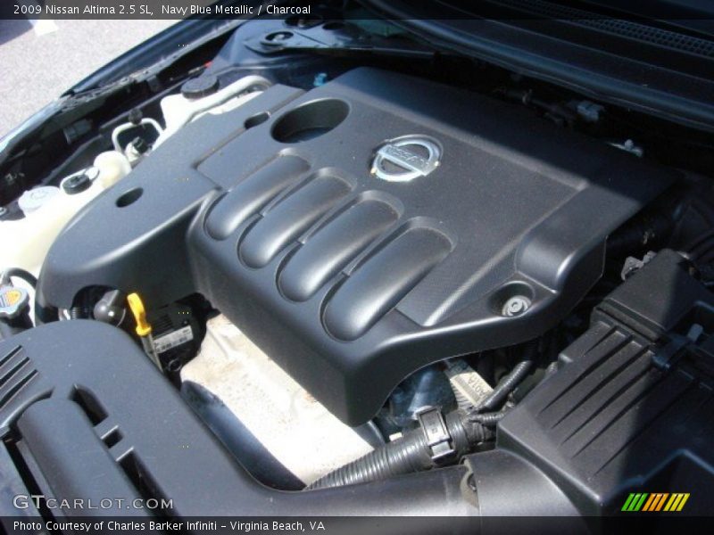 Navy Blue Metallic / Charcoal 2009 Nissan Altima 2.5 SL