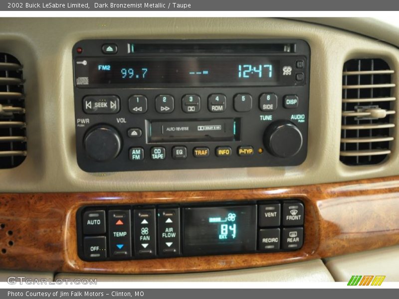 Controls of 2002 LeSabre Limited