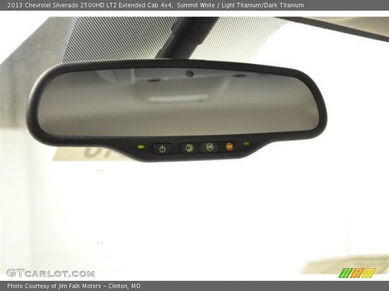 Summit White / Light Titanium/Dark Titanium 2013 Chevrolet Silverado 2500HD LTZ Extended Cab 4x4