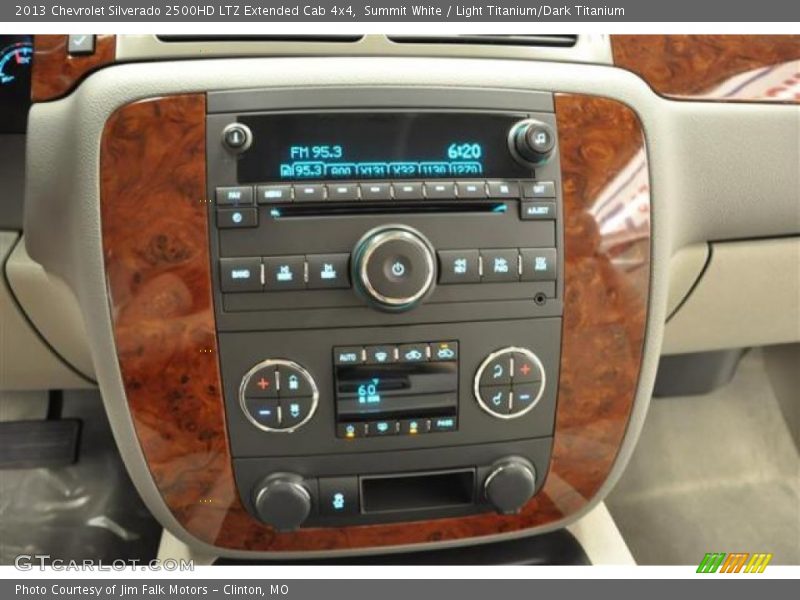 Summit White / Light Titanium/Dark Titanium 2013 Chevrolet Silverado 2500HD LTZ Extended Cab 4x4