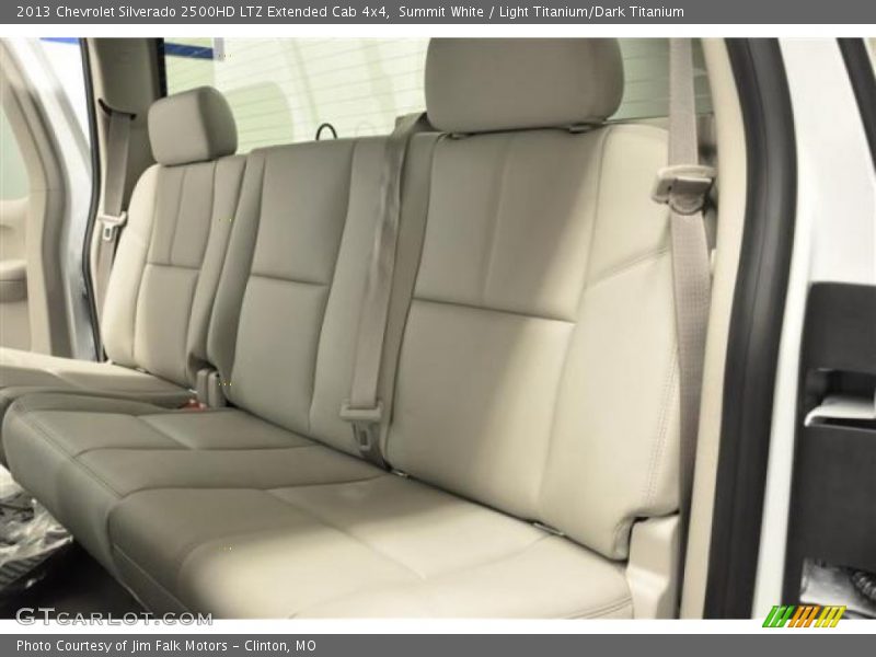 Summit White / Light Titanium/Dark Titanium 2013 Chevrolet Silverado 2500HD LTZ Extended Cab 4x4