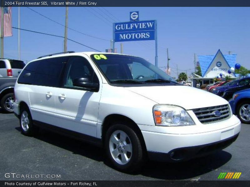 Vibrant White / Flint Grey 2004 Ford Freestar SES