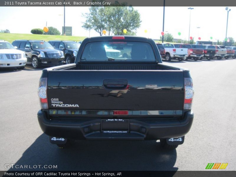 Black / Graphite Gray 2011 Toyota Tacoma Access Cab 4x4