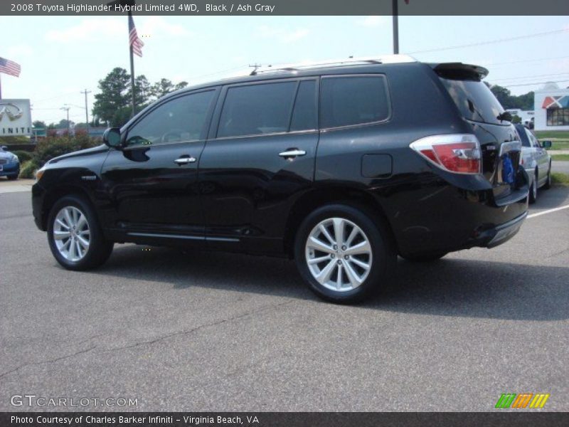 Black / Ash Gray 2008 Toyota Highlander Hybrid Limited 4WD