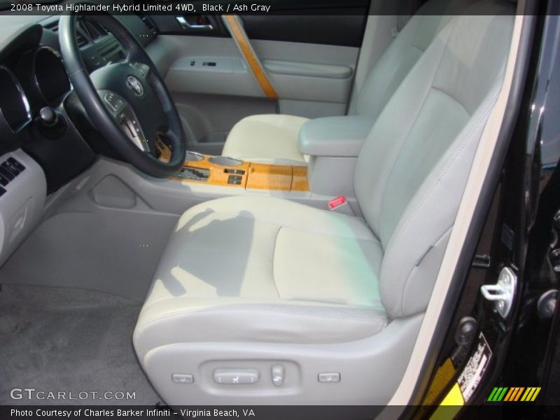 Black / Ash Gray 2008 Toyota Highlander Hybrid Limited 4WD
