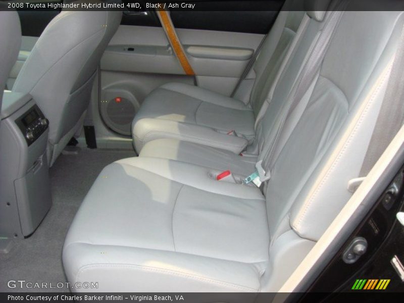 Black / Ash Gray 2008 Toyota Highlander Hybrid Limited 4WD