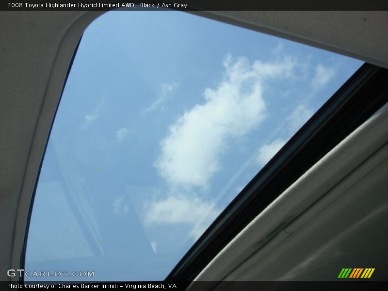 Black / Ash Gray 2008 Toyota Highlander Hybrid Limited 4WD